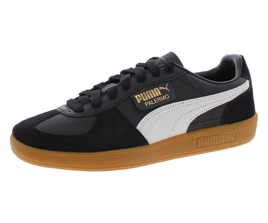 Picture of PUMA Palermo Puma Black/Feather Gray/Gum 10.5 B (M) - Size: 10.5