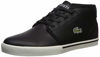 Picture of Lacoste Men's Ampthill Sneaker, Black/Off-White, 8 Medium US - Size: 8