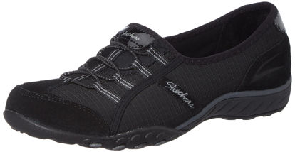 Picture of Skechers Sport Women's Breathe Easy Allure Fashion Sneaker, Black, 6.5 W US - Size: 6.5 Wide