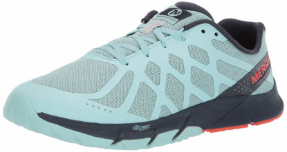 Picture of Merrell Women's Bare Access Flex 2 Sneaker, Bleached Aqua, 06.5 M US - Size: 6.5