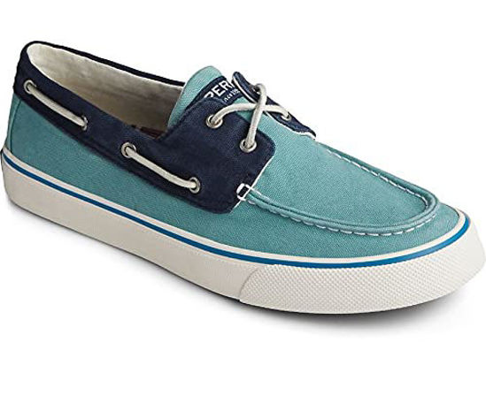 Picture of Sperry mens Bahama 2 Sneaker, Green/Navy, 8 US - Size: 8