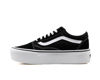 Picture of Vans UA Old Skool Stackform Suede/Canvas Black, Men US Size 5 - Size: 6.5 Women/5 Men