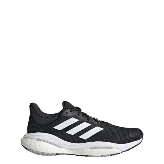 Picture of adidas Women's SolarGlide 5 Sneaker, Black/White/Grey, 10.5 - Size: 10.5