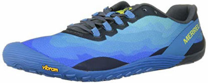 Picture of Merrell Men's Vapor Glove 4 Sneaker, mediterranian Blue, 13.0 M US - Size: 13