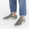 Picture of Puma Suede Classic + Shoes - Steeple Grey/ White - Size: 4 Big Kid