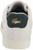 Picture of Lacoste Men's Carnaby Sneaker, White/Dark Green Stripe, 8 Medium US - Size: 8