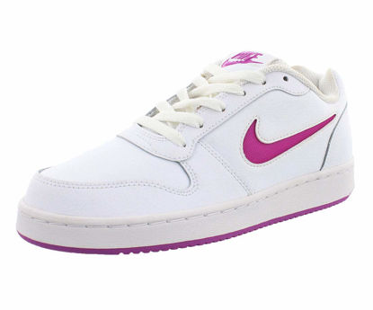 Picture of Nike Women's Ebernon Low Sneaker, White/Hyper Violet-Phantom, 10 Regular US - Size: 10