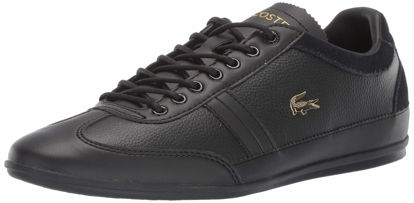 Picture of Lacoste Mens Misano Sneaker, Black/Black, 9.5 Medium US - Size: 9.5