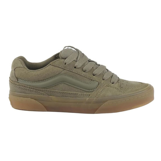 Picture of Vans Women's Caldrone Sneaker, Translucent Gum Gothic Olive, 7 M US - Size: 7