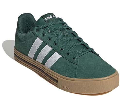 Picture of adidas Men's Daily 4.0 Sneaker, Collegiate Green/White/Gum, 12 - Size: 12