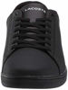 Picture of Lacoste Men's Carnaby Sneaker, Black/White, 7.5 Medium US - Size: 7.5