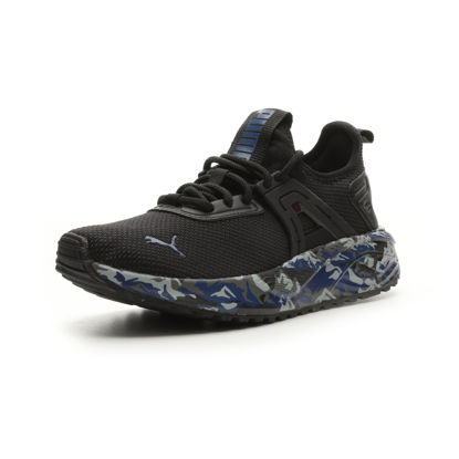 Picture of PUMA Pacer 23 Sneaker, Black-Blazing Blue, 6.5 US Unisex Big Kid - Size: 6.5 Big Kid