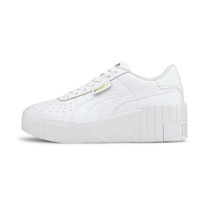 Picture of Puma Women's Low-Top Trainers Sneaker, White White, 7.5 - Size: 7.5