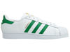 Picture of adidas Originals Mens Superstar Foundation Trainers - Wht/Grn-9 - Size: 9