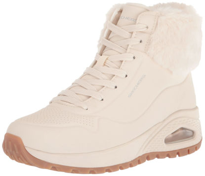 Picture of Skechers womens Sneaker Fashion Boot, Natural, 5 US - Size: 5