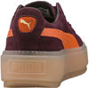 Picture of PUMA - Womens Platformtraceblock Shoes, Size: 6.5 B(M) US, Color: Winetasting/Flame - Size: 6.5