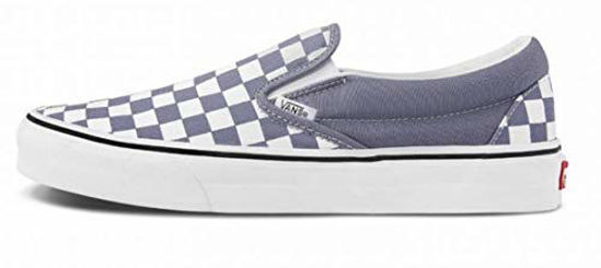 Picture of Vans Men's Classic Slip On, (Checkerboard) Blue Granite/True White, Size 6.5 - Size: 6.5