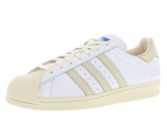 Picture of adidas Originals Superstar Footwear White/Cream White/Bluebird 9 D (M) - Size: 9