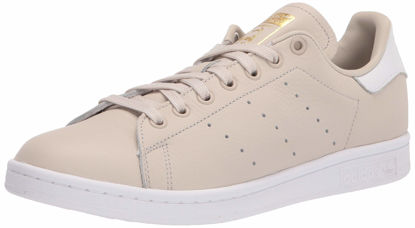 Picture of adidas Originals Men's Stan Smith Sneaker, Clear Brown/White/Gold Metallic,5 M US - Size: 5