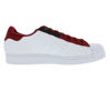 Picture of adidas Superstar Mens Shoes Size 11.5, Color: Collegiate Burgundy/Cloud White/Gold Metallic - Size: 11.5