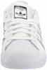 Picture of adidas Originals Women's Superstar Sneaker, White/Silver Metallic/Core Black, 10.5 M US - Size: 10.5