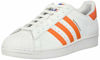 Picture of adidas Originals Men's Superstar Sneaker, White/Blue/Gold Metallic, 6 - Size: 6