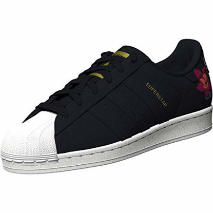 Picture of adidas Originals Women's Superstar Sneaker, Ink/Ink/Gold Metallic, 11 - Size: 11