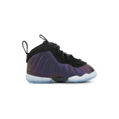 Picture of NIKE Little Posite One TD Kids Black/Purple 723947-005 (Size: 8C) - Size: 8 N US