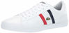 Picture of Lacoste Men's Lerond Sneaker White/red/Navy 9.5 Medium US - Size: 9.5 M US