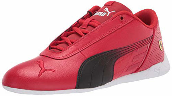 Picture of PUMA Men's Ferrari R-CAT Sneaker, Rosso Corsa Black, 5 - Size: 5