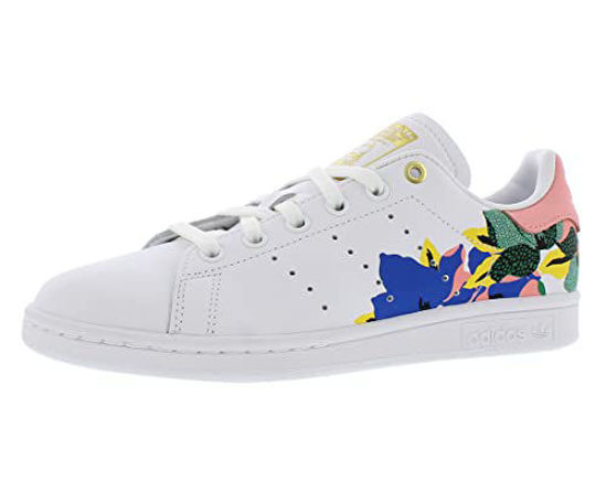 Picture of adidas Originals Women's Stan Smith Sneaker, White/Glory Pink/Gold Metallic, 9.5 - Size: 9.5