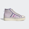 Picture of adidas Originals Womens Nizza Platform Mid Shoes Shoes Shoes, Almost Pink/Pulse Lilac/Chalk White, 7 - Size: 7