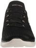 Picture of Skechers Women's Hands Free Slip-INS Summits Sneaker, Black Rose Gold=BKRG, 6.5 - Size: 6.5