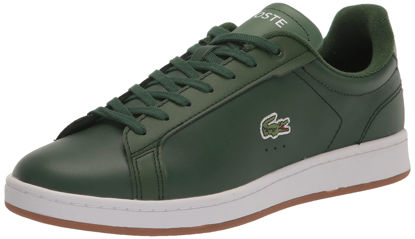 Picture of Lacoste Men's Carnaby Sneaker, Harbor Green/Navy Blue, 11.5 - Size: 11.5