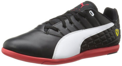 Picture of PUMA Men's Pedale SF Motorsport Shoe,Black/White/Rosso Corsa,10 M US - Size: 10 M US