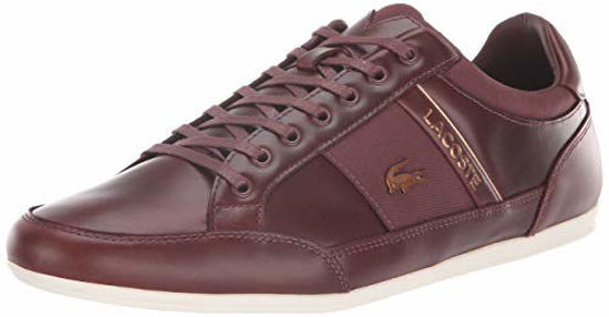 Picture of Lacoste Men's Chaymon Sneaker Dark Brown/Off White 11 Medium US - Size: 11 M US