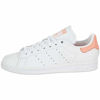 Picture of adidas Originals Women's Stan Smith Sneaker, White/White/Chalk Coral, 5.5 - Size: 5.5