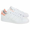 Picture of adidas Originals Women's Stan Smith Sneaker, White/White/Chalk Coral, 5.5 - Size: 5.5