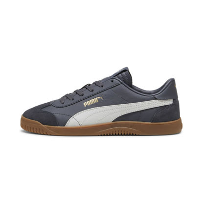 Picture of PUMA Men's Club 5v5 Sneaker, Galactic Gray-Feather Gray Gold, 9 - Size: 9