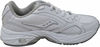 Picture of Saucony womens Grid Omni Walker Walking Shoe, White/Silver, 8 Wide US - Size: 8 Wide