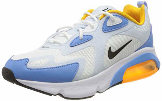 Picture of Nike Women's Low-Top Sneakers, Multicolour (White/Black/Half Blue 101), 5 UK - Size: 7.5