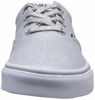 Picture of Vans Women's Low-Top Trainers, Grey Lurex Glitter Silver V2a, 6 - Size: 6