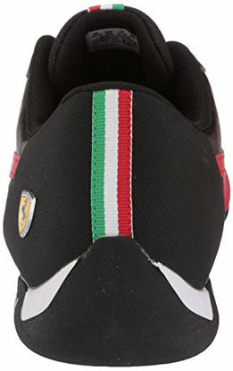 Picture of PUMA mens Scuderia Ferrari R-cat Sneaker, Puma Black-rosso Corsa, 7.5 Women 9 Men US - Size: 7.5 Women/9 Men