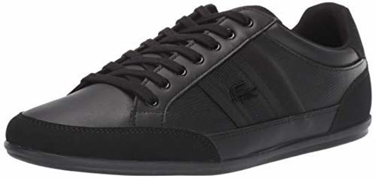 Picture of Lacoste Men's Chaymon Sneaker, Deep Black, 10.5 Medium US - Size: 10.5