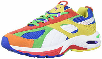 Picture of PUMA Cell Speed Sneaker, White-Blazing Yellow-Andean Toucan, 7.5 M US - Size: 7.5