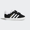 Picture of adidas Originals Unisex-Baby Gazelle Running Shoe, Black/White/White, 6Toddler - Size: 6 Toddler