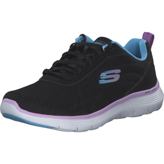 Picture of Skechers Women's Flexible Appeal 5.0, Black Mesh, 9 AU - Size: 9