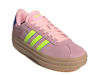 Picture of adidas Women's VL Court Bold Sneaker, Ivory/Sandy Pink Met./Sandy Pink, 9 - Size: 9