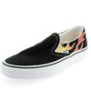 Picture of Vans Classic Slip-On (Flame) Black/Black/True White Men's 7, Women's 8.5 Medium - Size: 8.5 Women/7 Men