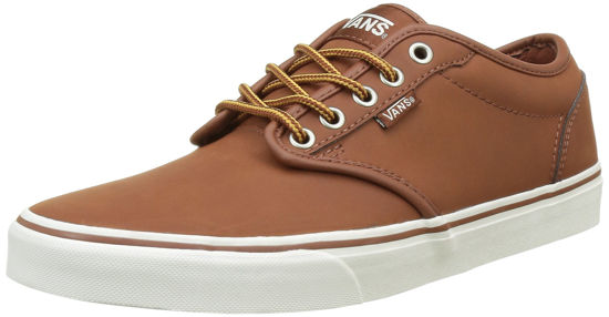 Picture of Vans Men's Atwood Leather Shoes 10.5 M, Brown Marshmallow - Size: 10.5